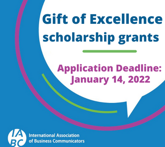 Gift of Excellence scholarship grants. Application Deadline: January 14, 2022.
