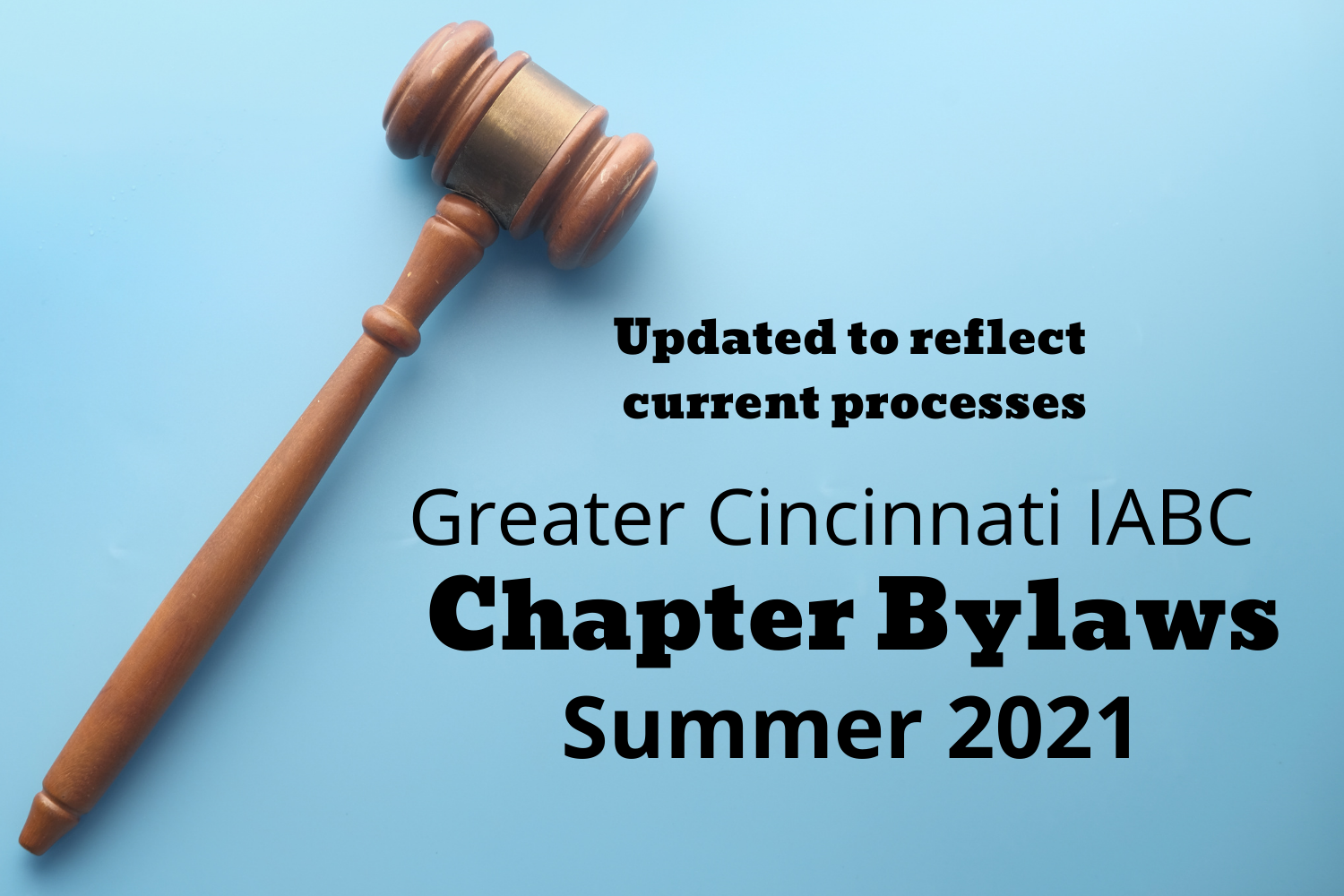 Proposed Revisions - Chapter Bylaw 
