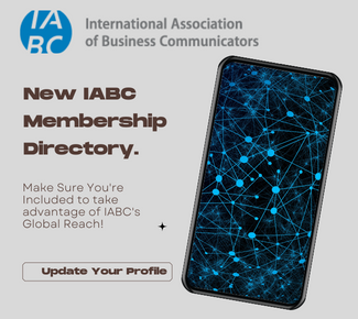 New IABC Membership Directory Update Your Profile 