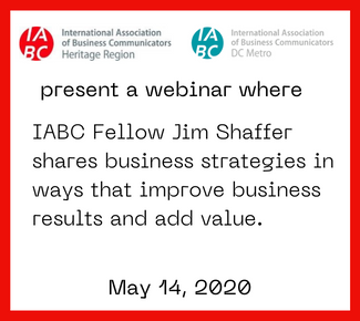 IABC heritage region webinar with Jim Shaffer